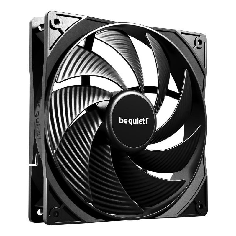 be quiet! Ventilateur Pure Wings 3 140mm PWM high-speed Black