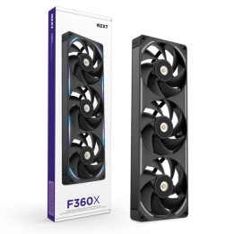 NZXT F360X - 360mm Performance RGB Fan (Single-Frame) - Black