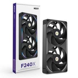 NZXT F240X - 240mm Performance RGB Fan (Single-Frame) - Black