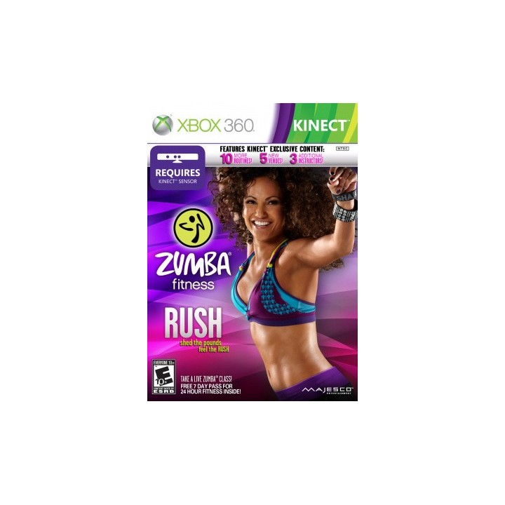 Zumba Fitness Rush Xbox 360 d'occasion | Ordiland Mulhouse