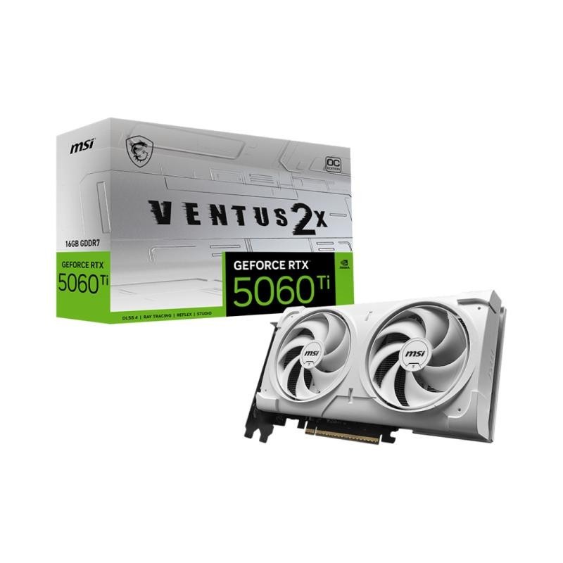 MSI RTX 5060Ti 16G Ventus 2X OC White