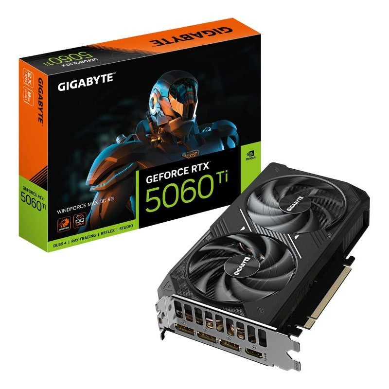 Gigabyte RTX 5060TI WF2MAX OC-8GD
