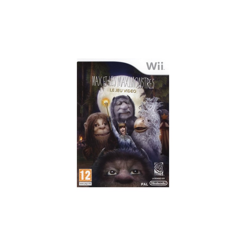 Jeux Wii : Max et les Maximonstres le jeu video - Occasion