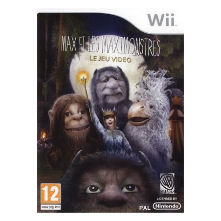 Jeux Wii : Max et les Maximonstres le jeu video - Occasion