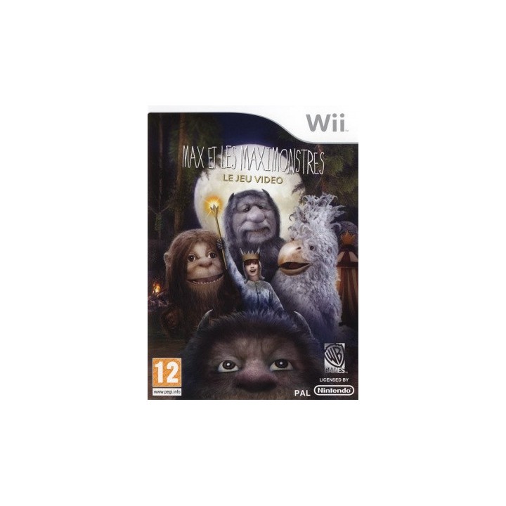 Jeux Wii : Max et les Maximonstres le jeu video | Ordiland