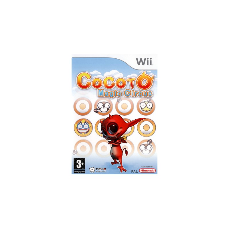 Jeux Wii : Cocoto Magic Circus  - Occasion