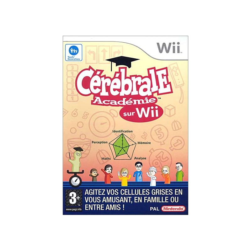 Jeux Wii : Cérébrale Académie sur Wii  - Occasion
