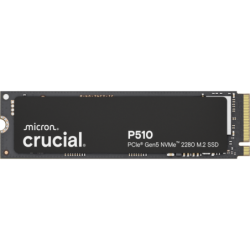 Crucial P510 1TB PCIe Gen5 NVMe" 2280 M.2 SSD (Tray)