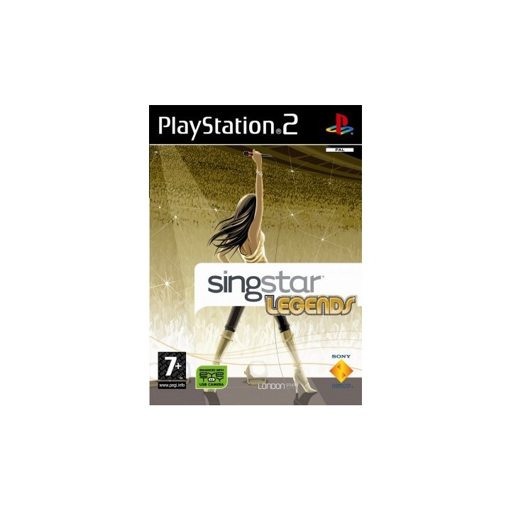 Jeux PS2 : Singstar Legends - Occasion | Ordiland