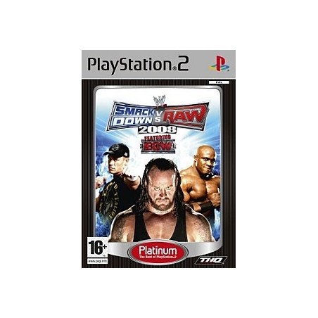 PS2 : Smack Down vs Raw 2008 - Occasion