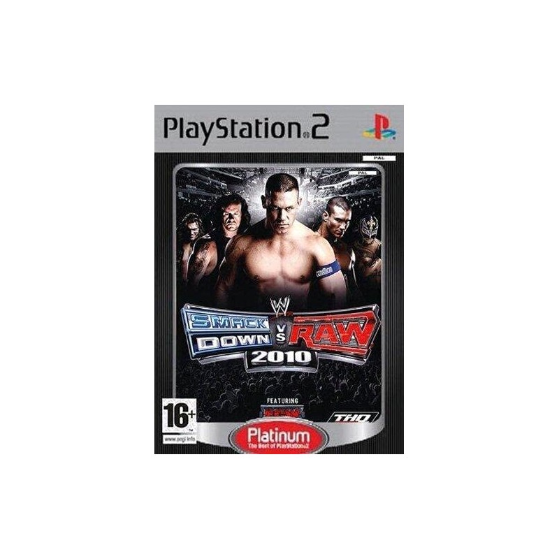 Jeux PS2 : Smack Down vs Raw 2010 - Occasion