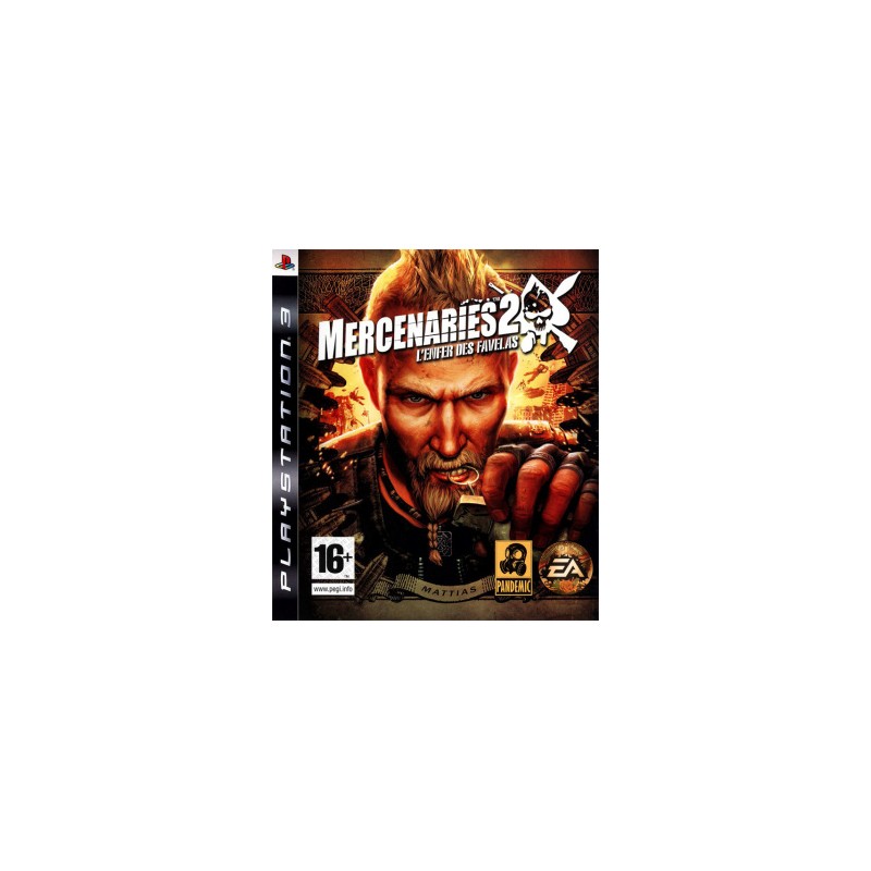 Jeux PS3 : Mercenaries 2 Enfer des Favelas - Occasion