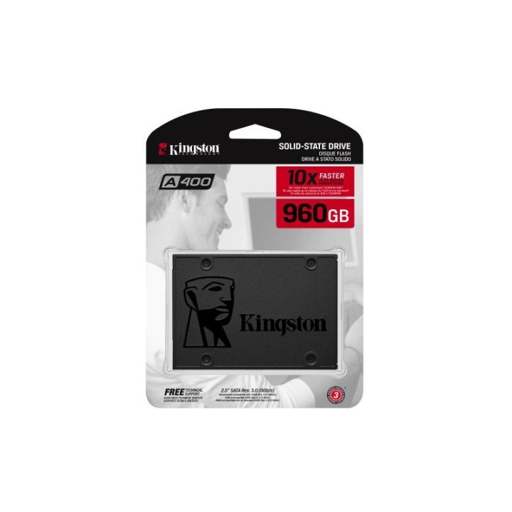 Kingston A400 960 Go 2.5" Série ATA III TLC