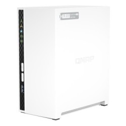 QNAP TS-233 serveur de stockage NAS Mini Tower ARM Cortex-A55 2 Go QNAP QTS Blanc