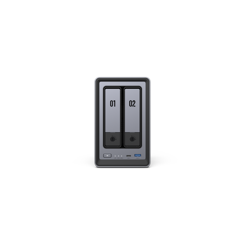 UGREEN NAS 2 Baies N100/8G/ 1x2.5GbE