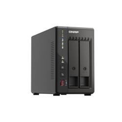 QNAP TS-253E NAS Tower Intel® Celeron® J6412 8 Go QNAP QTS Noir
