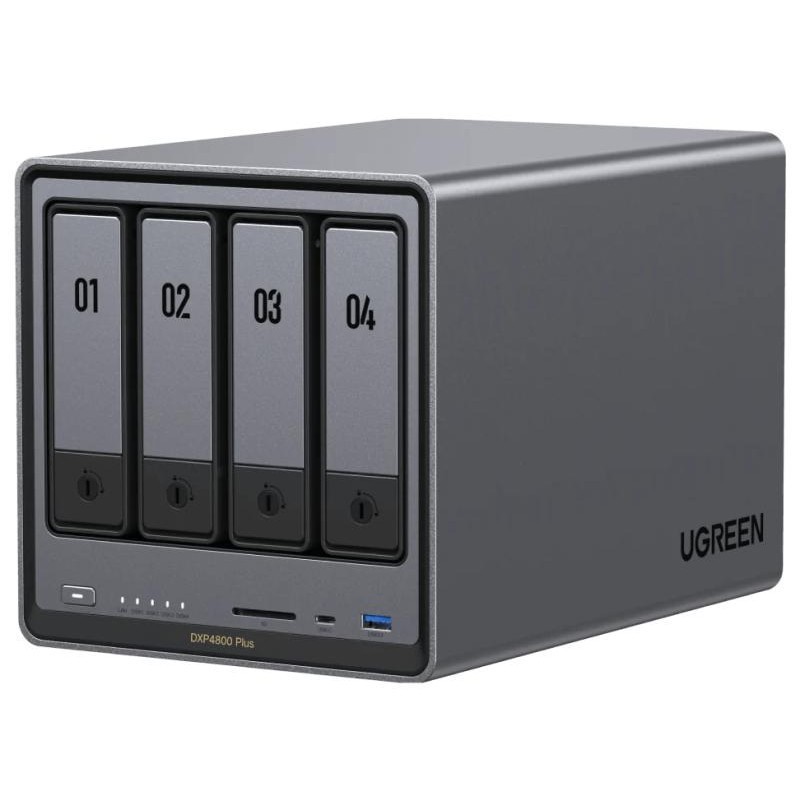 UGREEN NAS 4 Baies N100/8G/ 1x2.5GbE + 1x10GbE