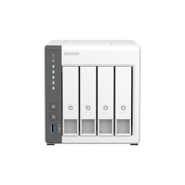 QNAP TS-433 NAS Tower ARM Cortex-A55 4 Go QNAP QTS | Ordiland