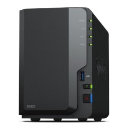 Synology DiskStation DS223 serveur de stockage NAS Bureau Realtek RTD1619B 2 Go DDR4