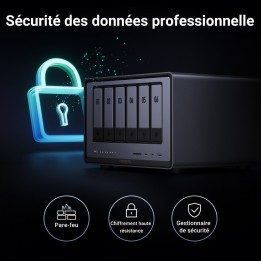 UGREEN Serveur NAS 6 Baies