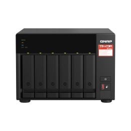 QNAP TS-673A NAS Tower AMD Ryzen V1500B 8 Go DDR4 | Ordiland