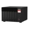 QNAP TS-673A NAS Tower AMD Ryzen V1500B 8 Go DDR4 QNAP Turbo System Noir