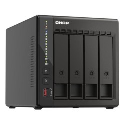 QNAP TS-453E NAS Tower Intel® Celeron® J6412 8 Go QNAP QTS Noir