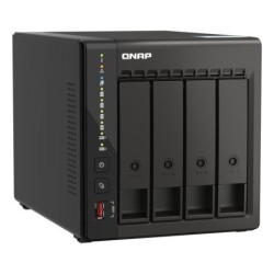 QNAP TS-453E NAS Tower Intel® Celeron® J6412 8 Go QNAP QTS Noir