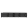 QNAP TS-1273AU-RP-8G serveur de stockage NAS Rack (2 U) Ryzen Embedded V1500B 8 Go DDR4 QNAP QTS Aluminium, Noir
