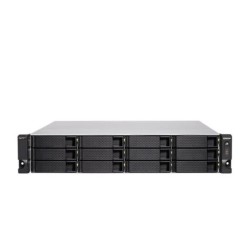 QNAP TS-H1886XU-RP-R2 NAS Rack (3 U) Intel® Xeon® D D-1622 32 Go DDR4 QuTS hero Noir, Gris