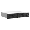 QNAP TS-1264U-RP NAS Rack (2 U) 8 Go DDR4 QNAP QTS Aluminium, Noir