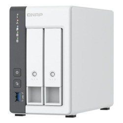 QNAP TS-216G serveur de stockage NAS Tower Cortex-A Cortex-A55 4 Go HDD Blanc