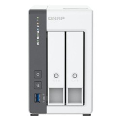 QNAP TS-216G serveur de stockage NAS Tower Cortex-A Cortex-A55 4 Go HDD Blanc