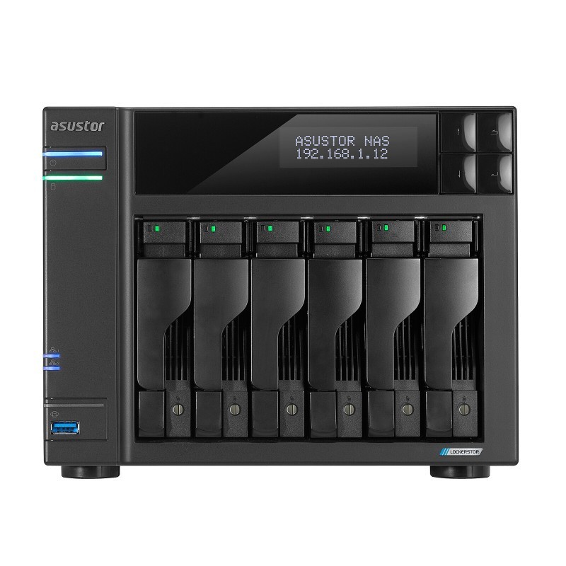 Asustor LOCKERSTOR NAS 6 Baies