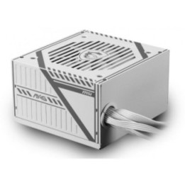 Alimentation MSI MAG A650BNL White - 650 W 80 PLUS Bronze