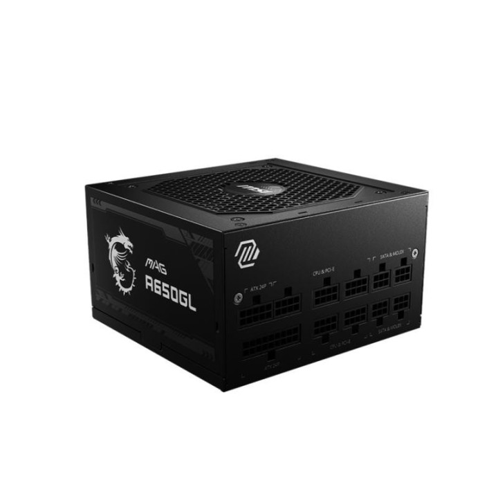 Alimentation MSI MAG A650GL - 650 W 80 PLUS Bronze