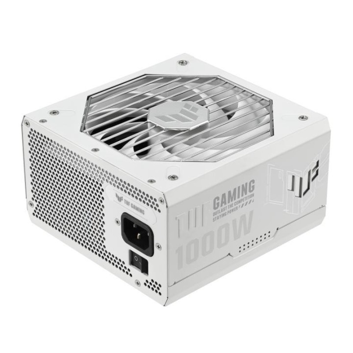 Alimentation ASUS TUF Gaming Gold White Edition - 1000 W 80 PLUS Gold