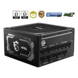 Alimentation MSI MAG A1250GL PCIe 5 - 1250 W 80 PLUS Gold