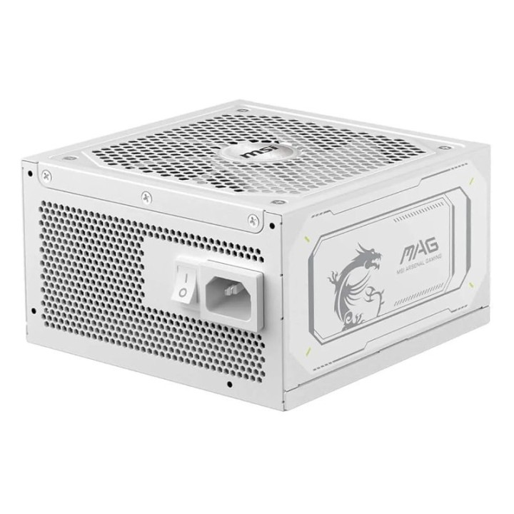 Alimentation MSI MAG A1000GL PCIe 5 white - 1000 W 80 PLUS Gold
