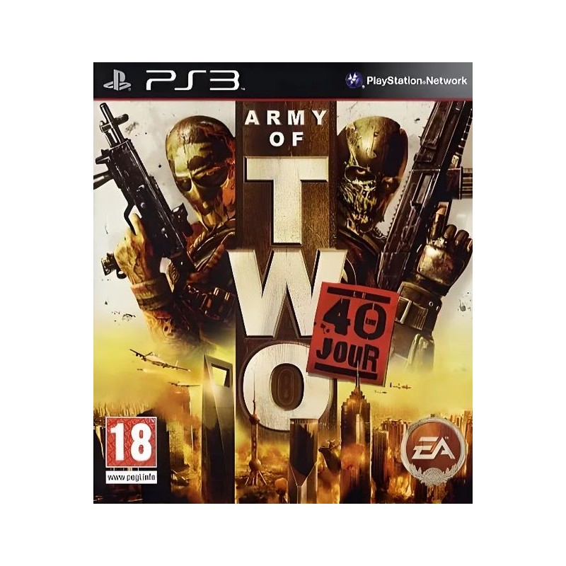 Jeux PS3 : Army of Two 40eme jour - Occasion