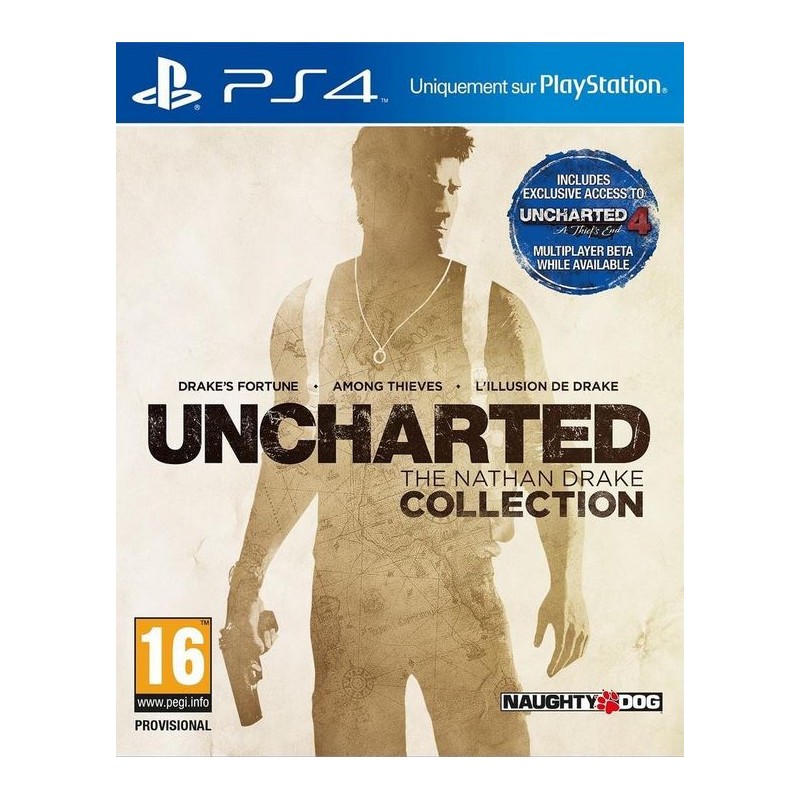 Jeux PS4 : Uncharted The Nathan Drake Collection - Occasion