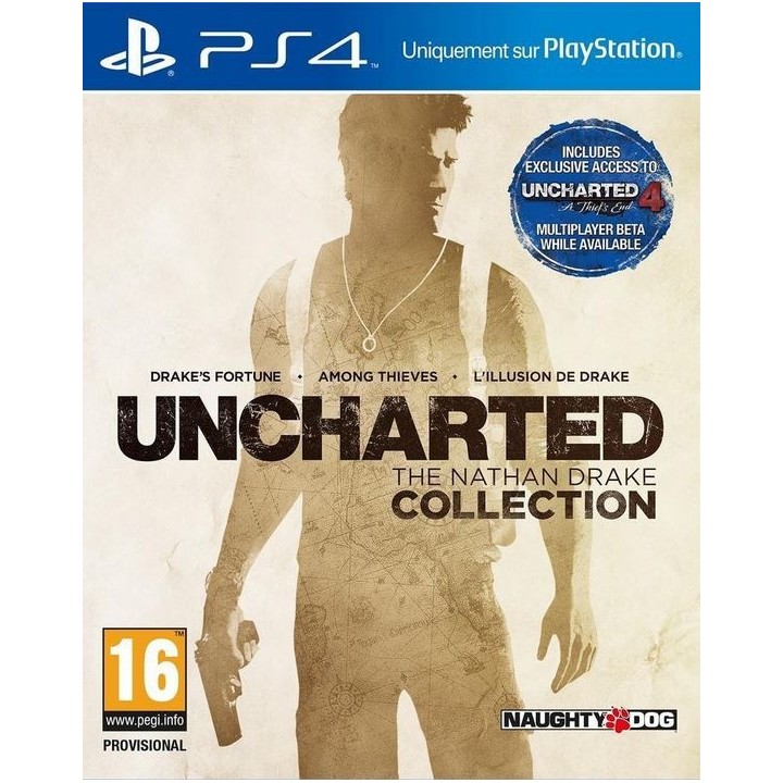 Jeux PS4 : Uncharted The Nathan Drake Collection | Ordiland