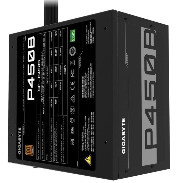 Alimentation Gigabyte GP-P450B - Bronze - 450 W 80 PLUS Bronze