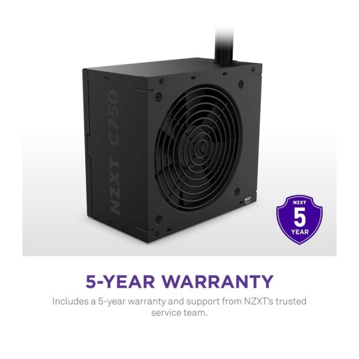 Alimentation NZXT ATX 3.1 - 750 W 80 PLUS Bronze