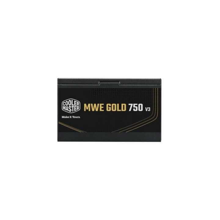 Alimentation Cooler Master MWE Gold 750 V3 non modulaire - ATX 3.1 - 750 W 80 PLUS Gold