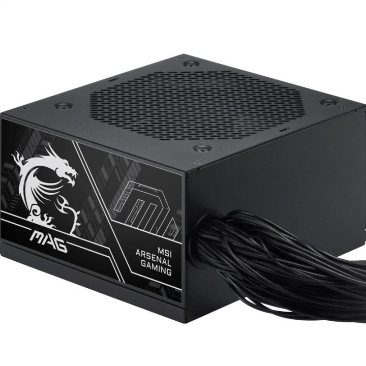 Alimentation MSI MAG A650BN PCIe 5 II - 650 W 80 PLUS Bronze