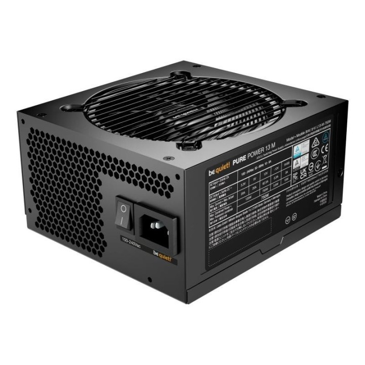 Alimentation be quiet! Pure Power 13 M - 750 W 80 PLUS Gold
