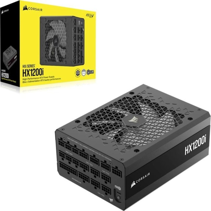 Alimentation Corsair HXi Series (2025), HX1200i - 1200 W 80 PLUS Platinum