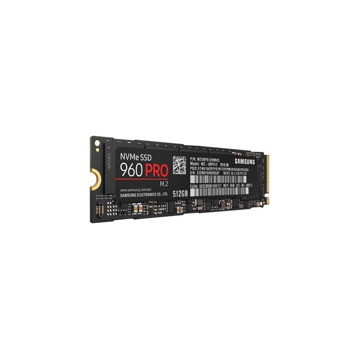 Disque dur SSD Samsung 960 PRO 512G° M2