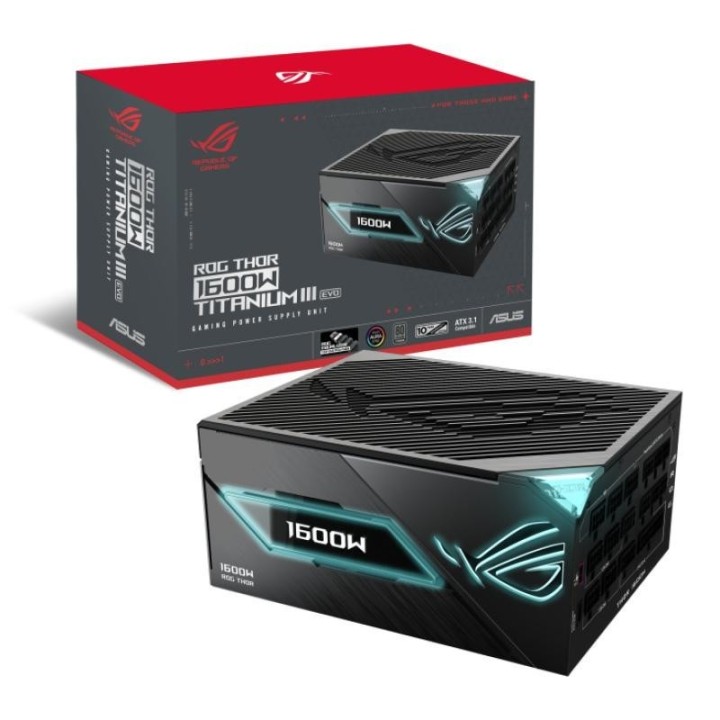 Alimentation ASUS ROG THOR 1600T3-GAMING EVO - 1600 W 80 PLUS Titanium